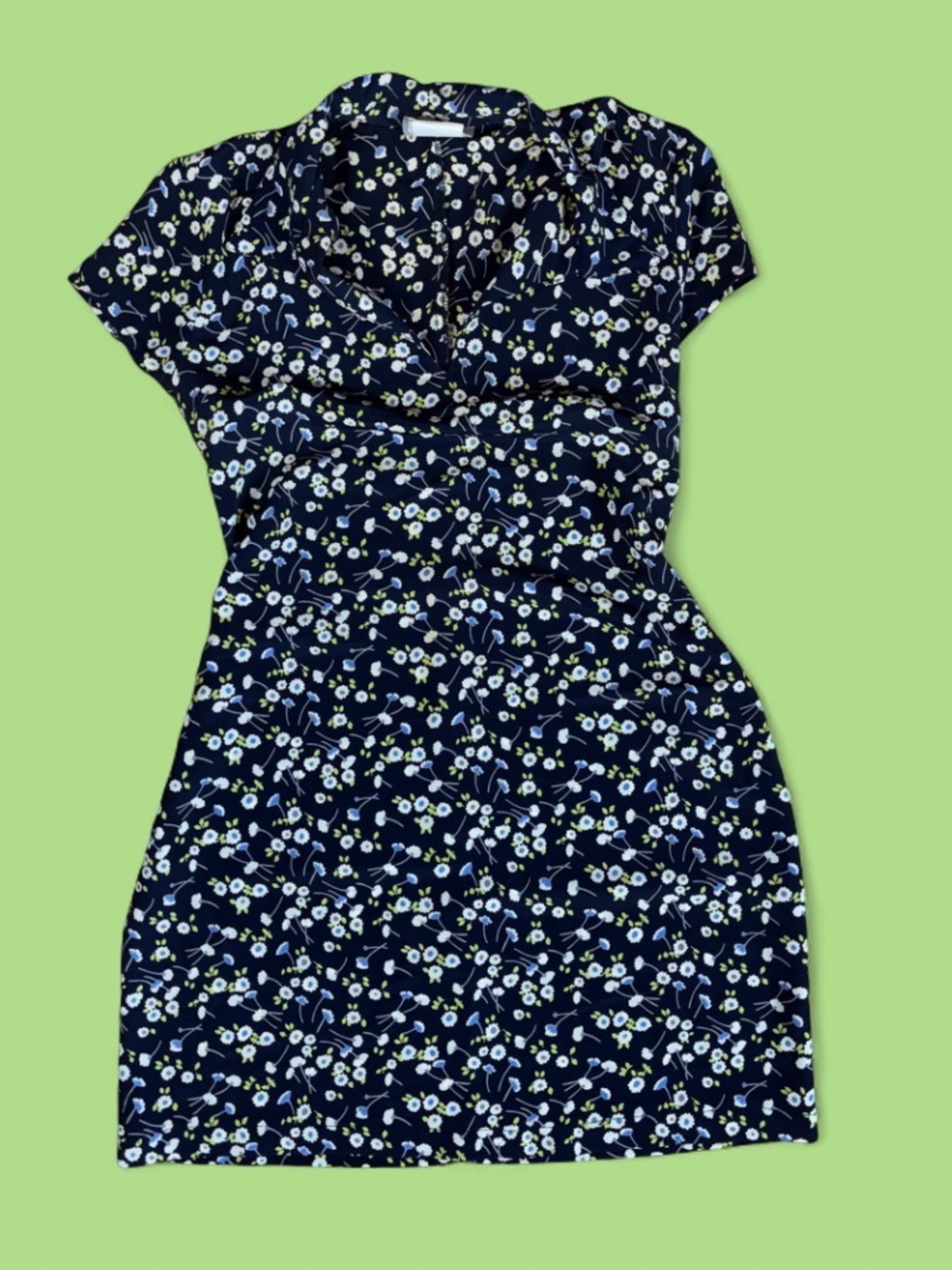 Floral Short Sleeve Dress